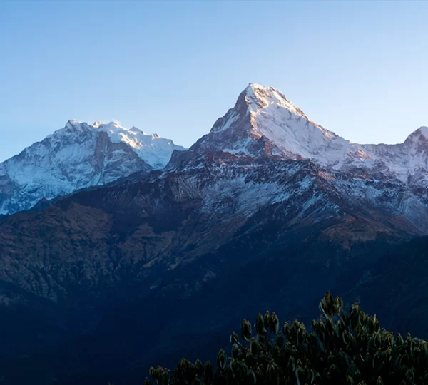 Elevate Trek - Annapurna mountain range from poon hill trek
